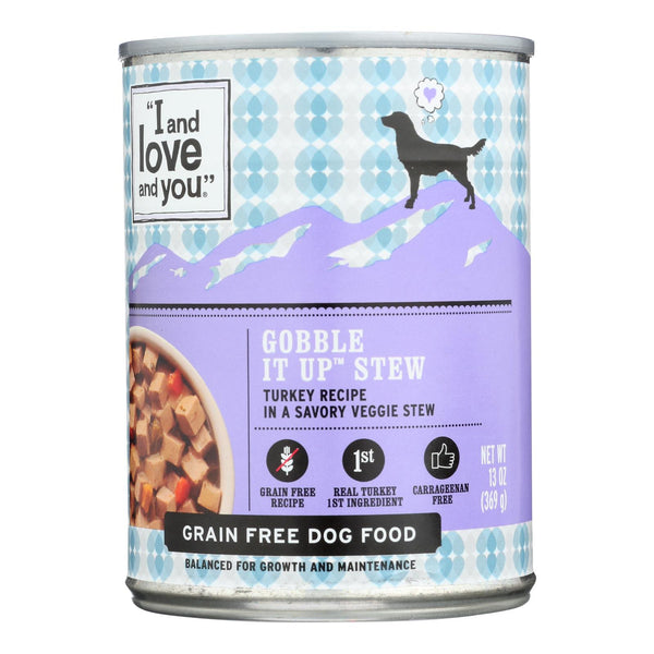 I And Love And You Gobble It Up Stew - Wet Food - Case Of 12 - 13 Oz. - GreatEagleInc