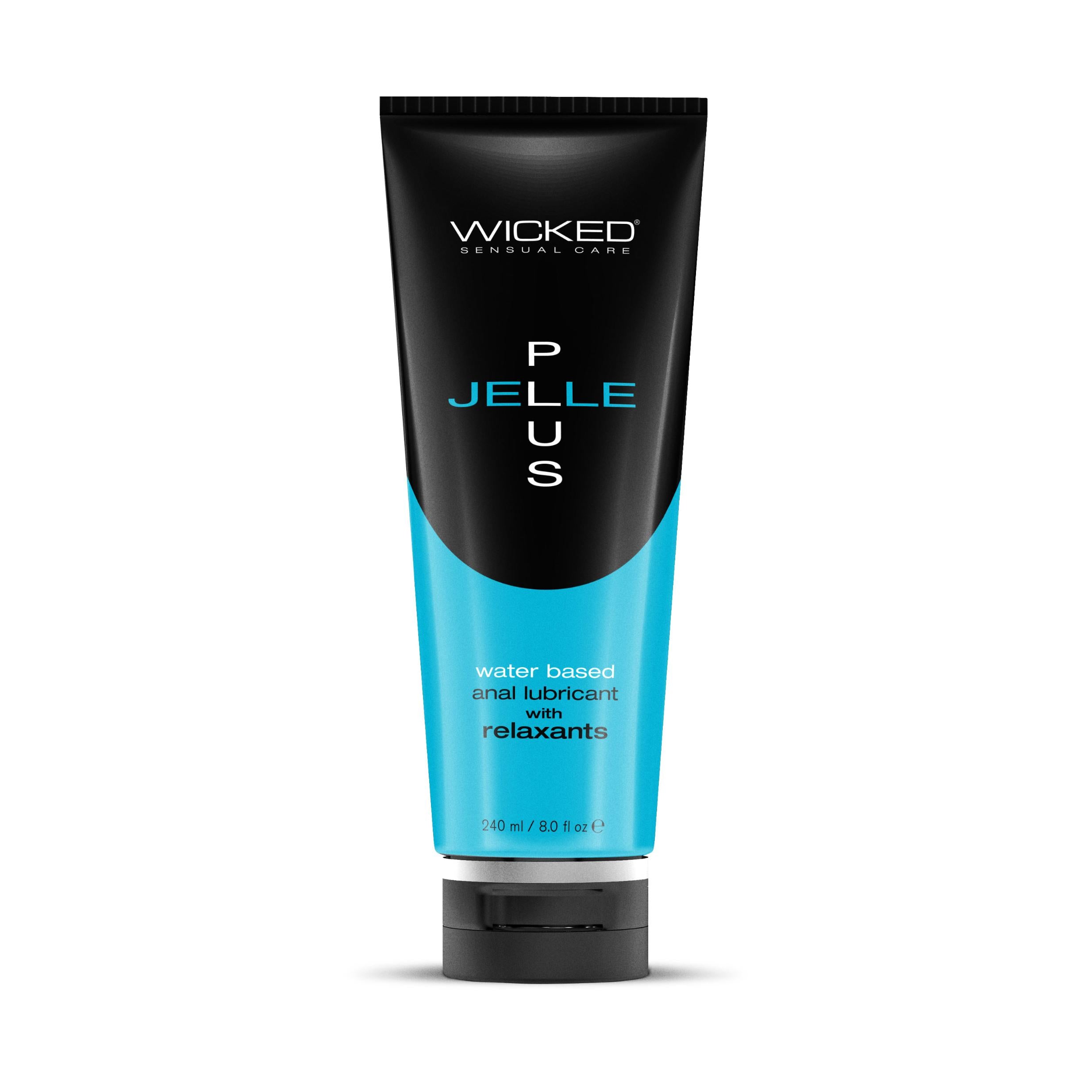 Aqua Jelle Plus - Anal Lubricant With Relaxants 8 Oz - GreatEagleInc