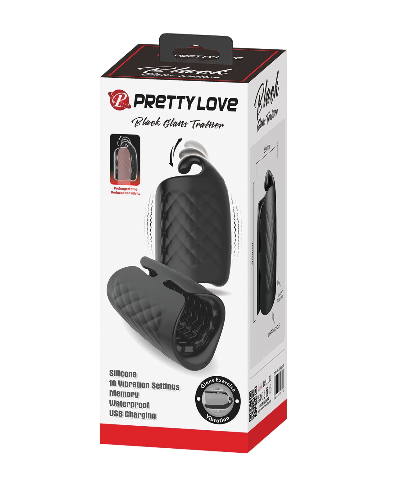 Pretty Love - Black Glans Trainer - GreatEagleInc