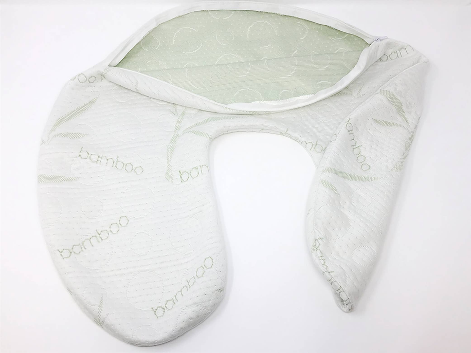 Bamboo Soft Plush Baby Breastfeeding Nursing Travel Pillow - Pillows