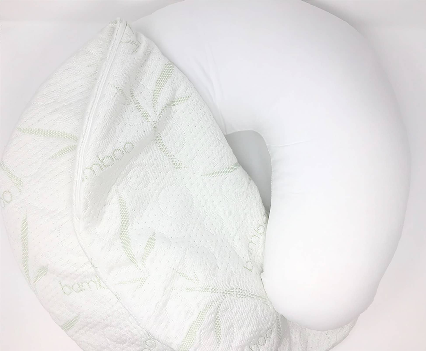 Bamboo Soft Plush Baby Breastfeeding Nursing Travel Pillow - Pillows