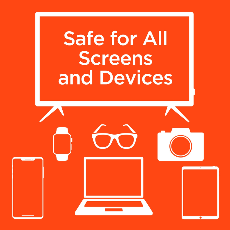 Screen cleaning kit safe for phones, tablets, laptops, watches, and smart devices