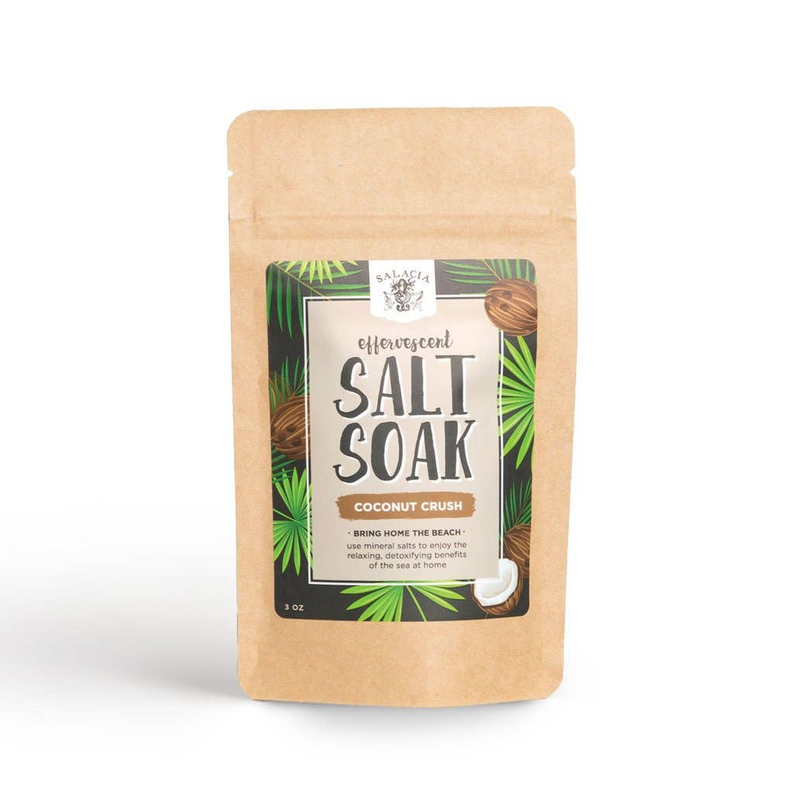 Coconut Crush Effervescent Salt Soak - Home Decor