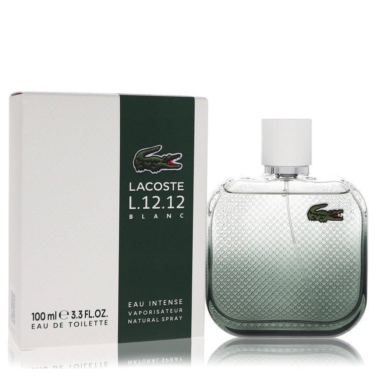 Lacoste Eau De Lacoste L.12.12 Blanc Eau Intense by Lacoste Eau De Toilette Spray 3.3 oz for Men Default Title