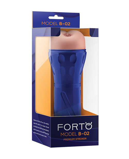 Forto Model B-02 Hard-Side Ass Masturbator - Light Default Title