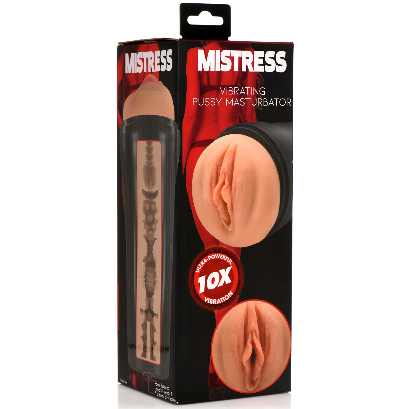 Mistress Vibrating Pussy Masturbator - Medium - GreatEagleInc