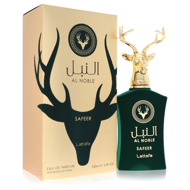 Lattafa Al Noble Safeer by Lattafa Eau De Parfum Spray (Unisex) 3.4 oz for Men Default Title