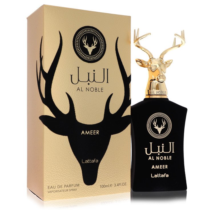 Lattafa Al Noble Ameer by Lattafa Eau De Parfum Spray (Unisex) 3.4 oz for Men Default Title