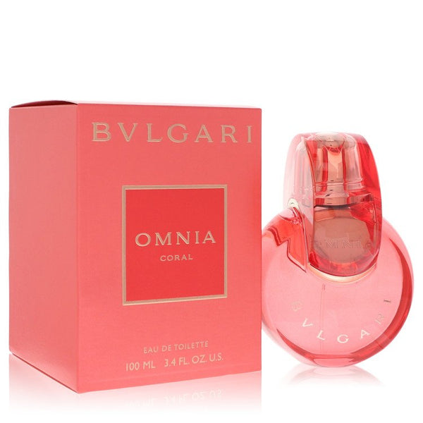 Omnia Coral by Bvlgari Eau De Toilette Spray 3.4 oz for Women - GreatEagleInc