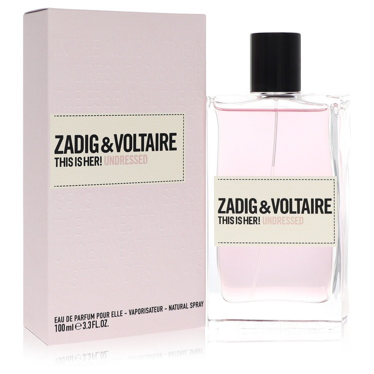 This is Her Undressed by Zadig & Voltaire Eau De Parfum Spray 3.3 oz for Women - GreatEagleInc