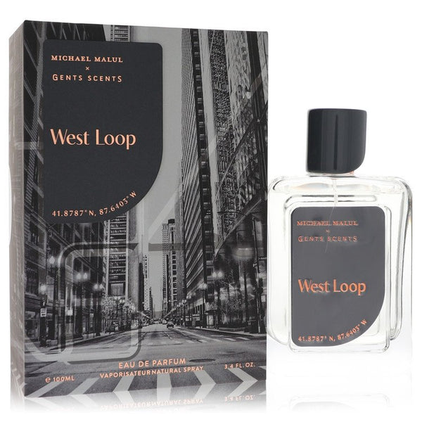 Michael Malul West Loop by Michael Malul Eau De Parfum Spray 3.4 oz for Men - GreatEagleInc