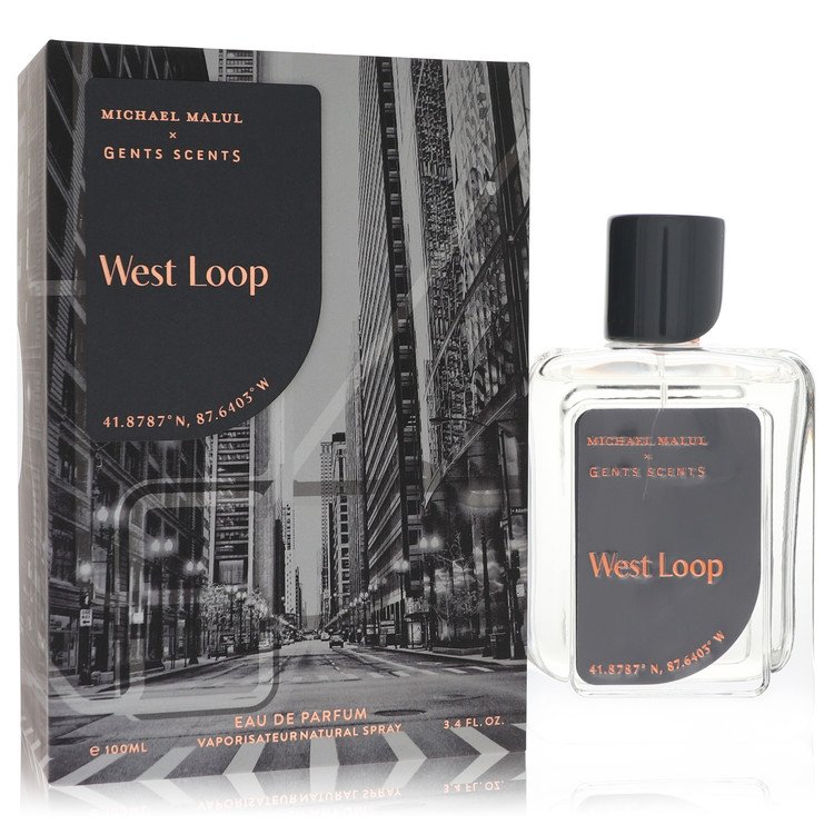 Michael Malul West Loop by Michael Malul Eau De Parfum Spray 3.4 oz for Men - GreatEagleInc