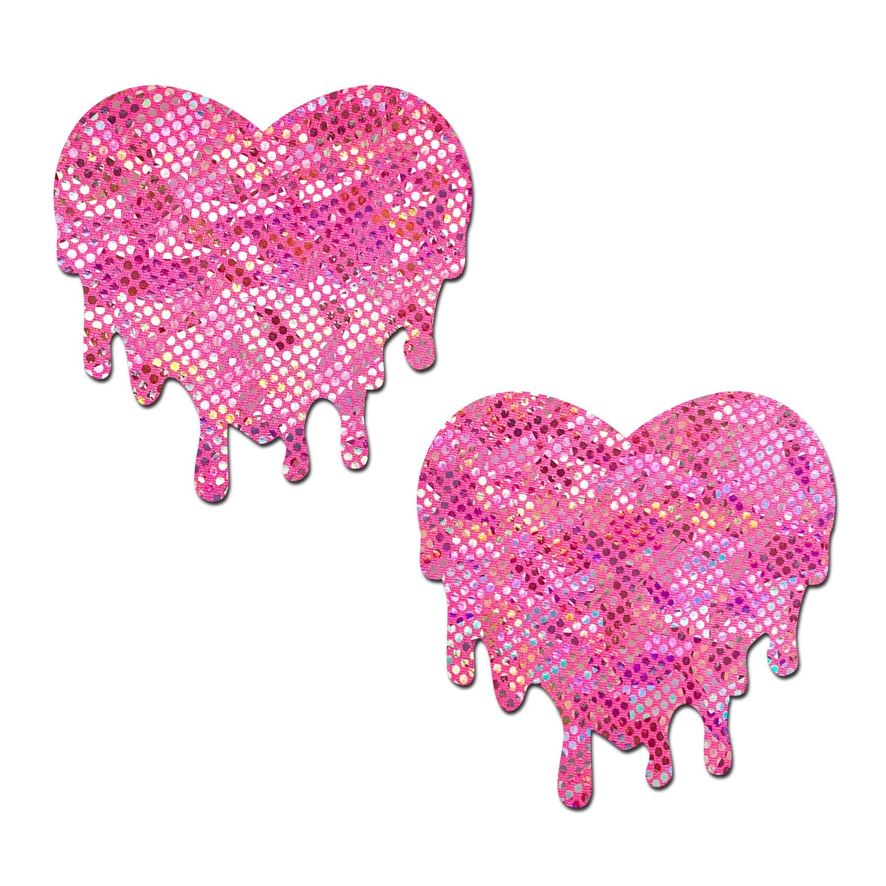 Pastease Pink Melty Heart Shattered Glass Disco Ball - Adult Products