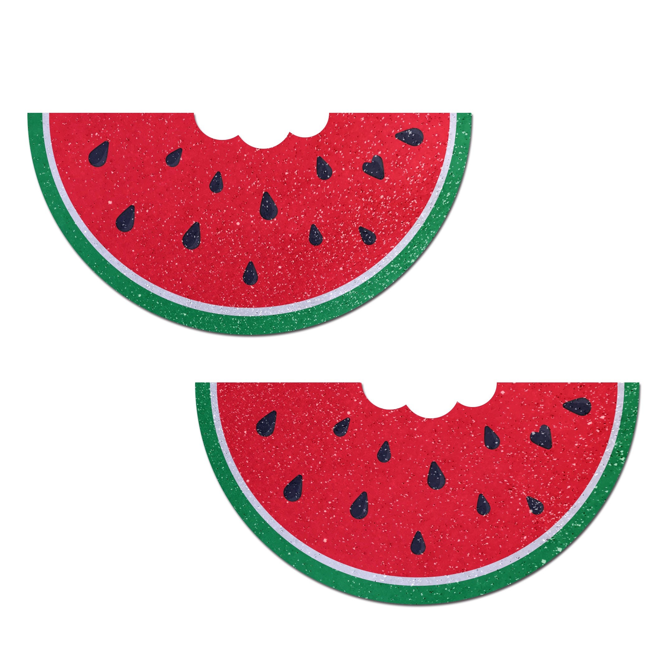 Pastease Watermelon W/ Bite Glitter Velvet Default Title