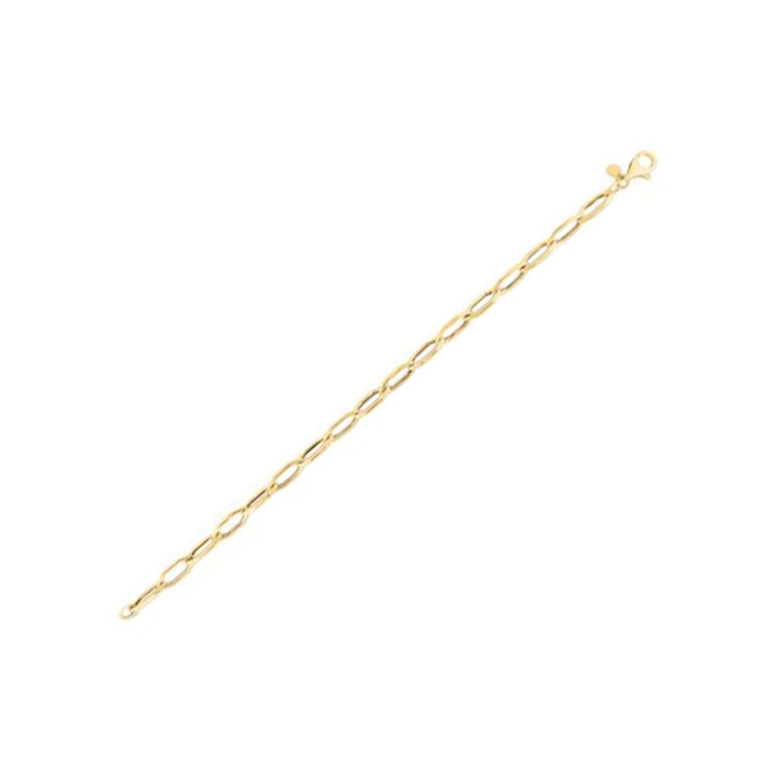 14k Yellow Gold La Goccia Link Bracelet - 7.25'' - Apparel & Accessories