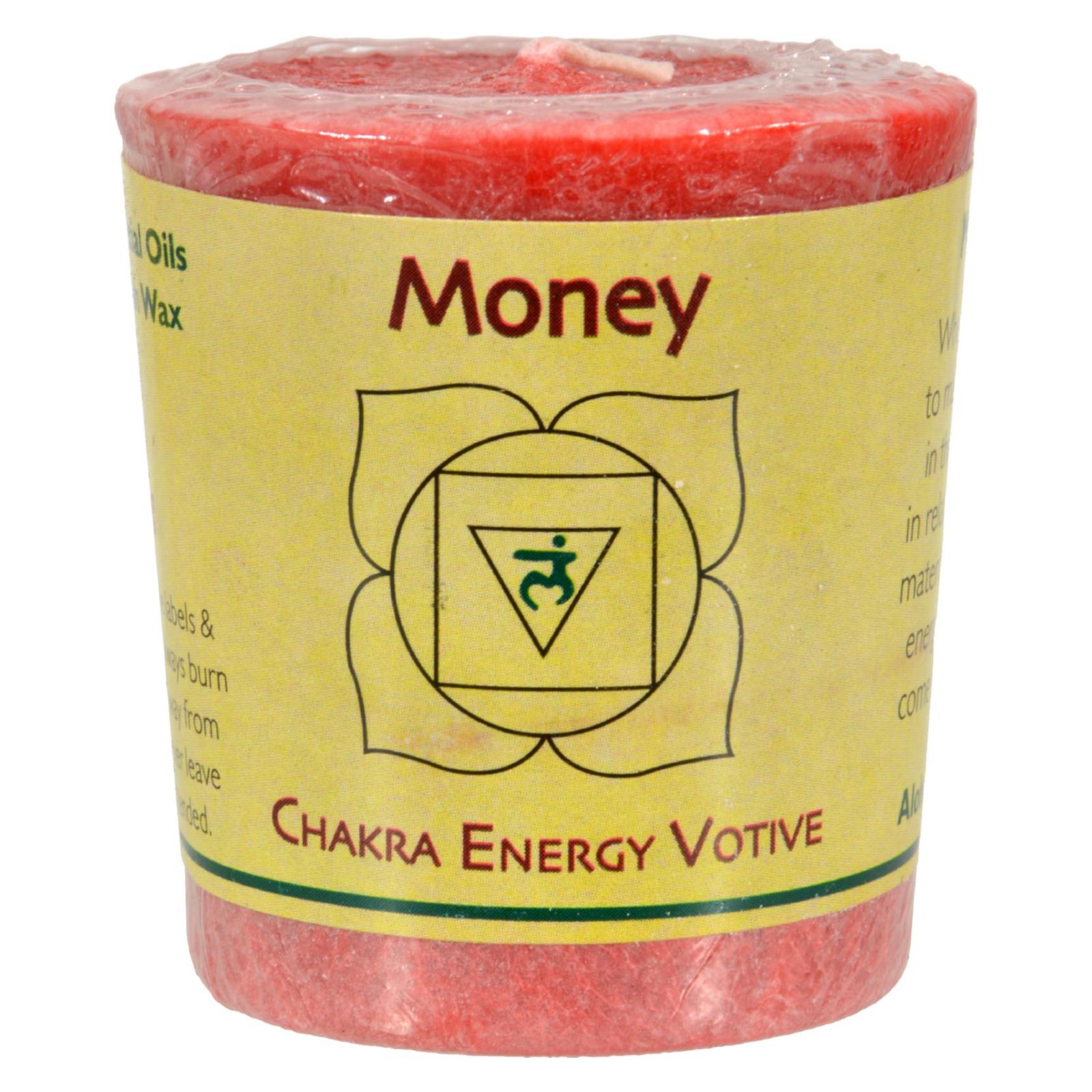 Aloha Bay - Chakra Votive Candle - Money - Case Of 12 - 2 Oz - GreatEagleInc