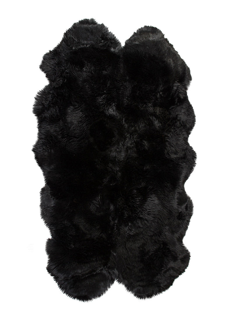 Black Animal Print Area Rug - Home Decor