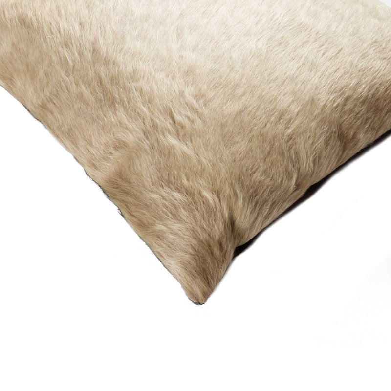 Set of Two Natural Cowhide Throw Pillow - Home Decor