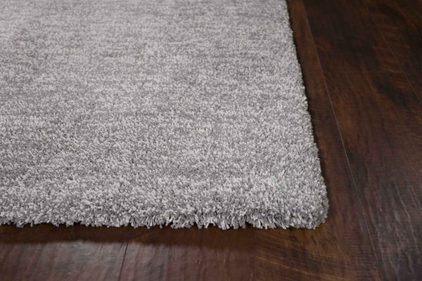 8' X 11'  Grey Heather Shag Area Rug