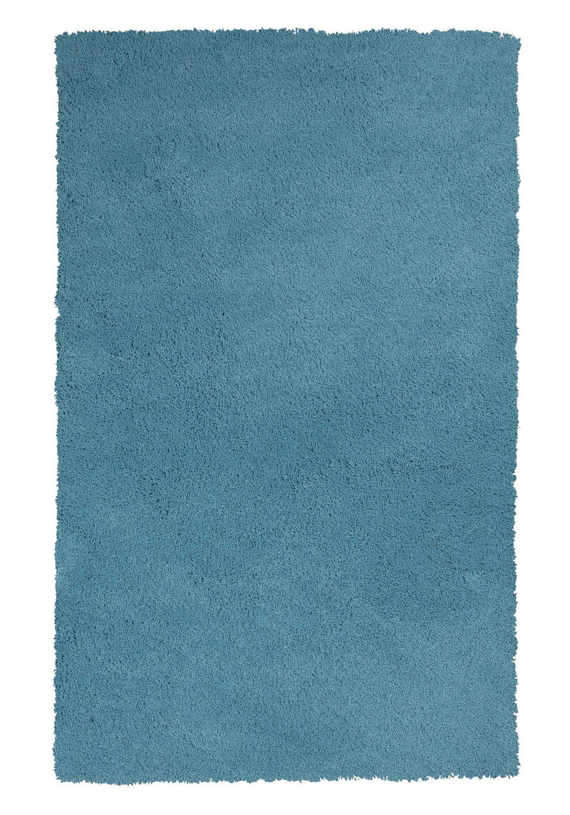8'X11' Highlighter Blue Indoor Shag Rug