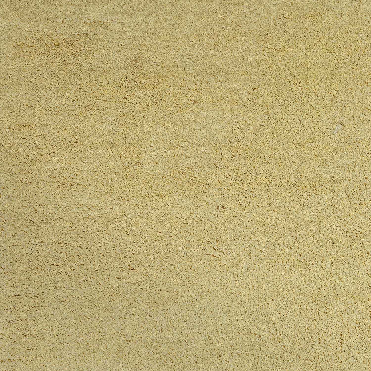 8' X 11' Yellow Shag Hand Woven Area Rug