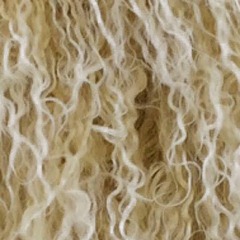 20" Gold Genuine Tibetan Lamb Fur Pillow With Microsuede Backing - Home Decor