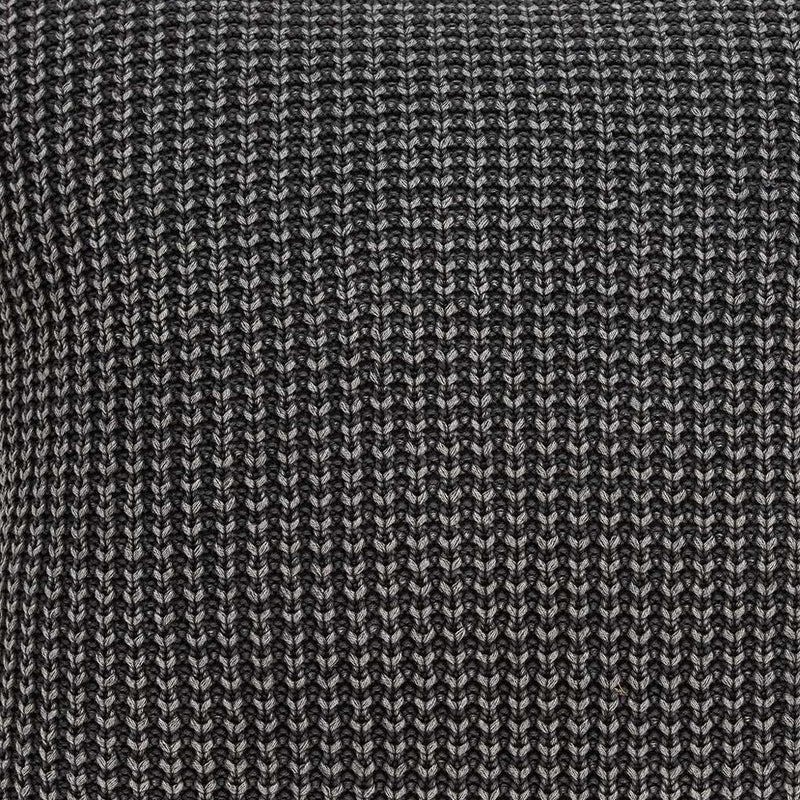 20" X 7" X 20" Transitional Charcoal Pillow Cover With Poly Insert - Home Decor