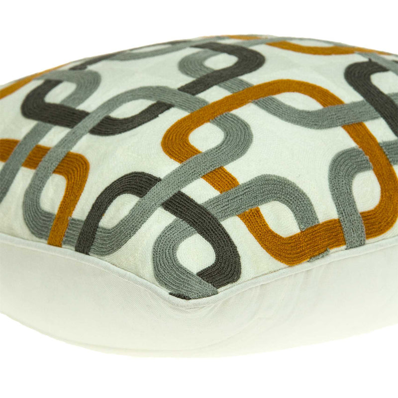 20" X 7" X 20" Multicolor Pillow Cover With Poly Insert - Home Decor
