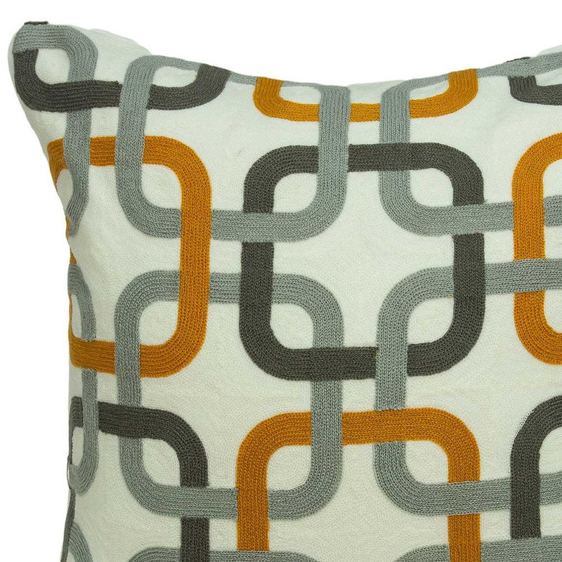 20" X 7" X 20" Multicolor Pillow Cover With Poly Insert - Home Decor