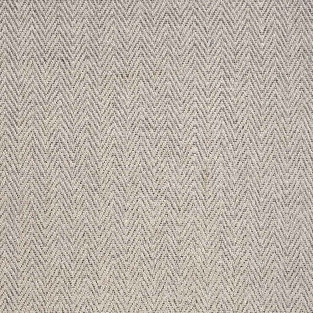 8'X10' Oatmeal Beige Hand Woven Herringbone Indoor Area Rug