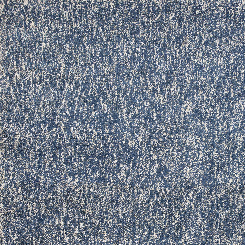 5' X 7' Indigo And Ivory Abstract Hand Woven Area Rug - Home Decor