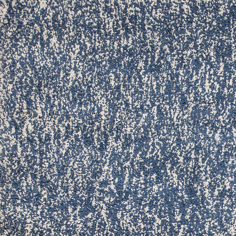 5' X 7' Indigo And Ivory Abstract Hand Woven Area Rug - Home Decor