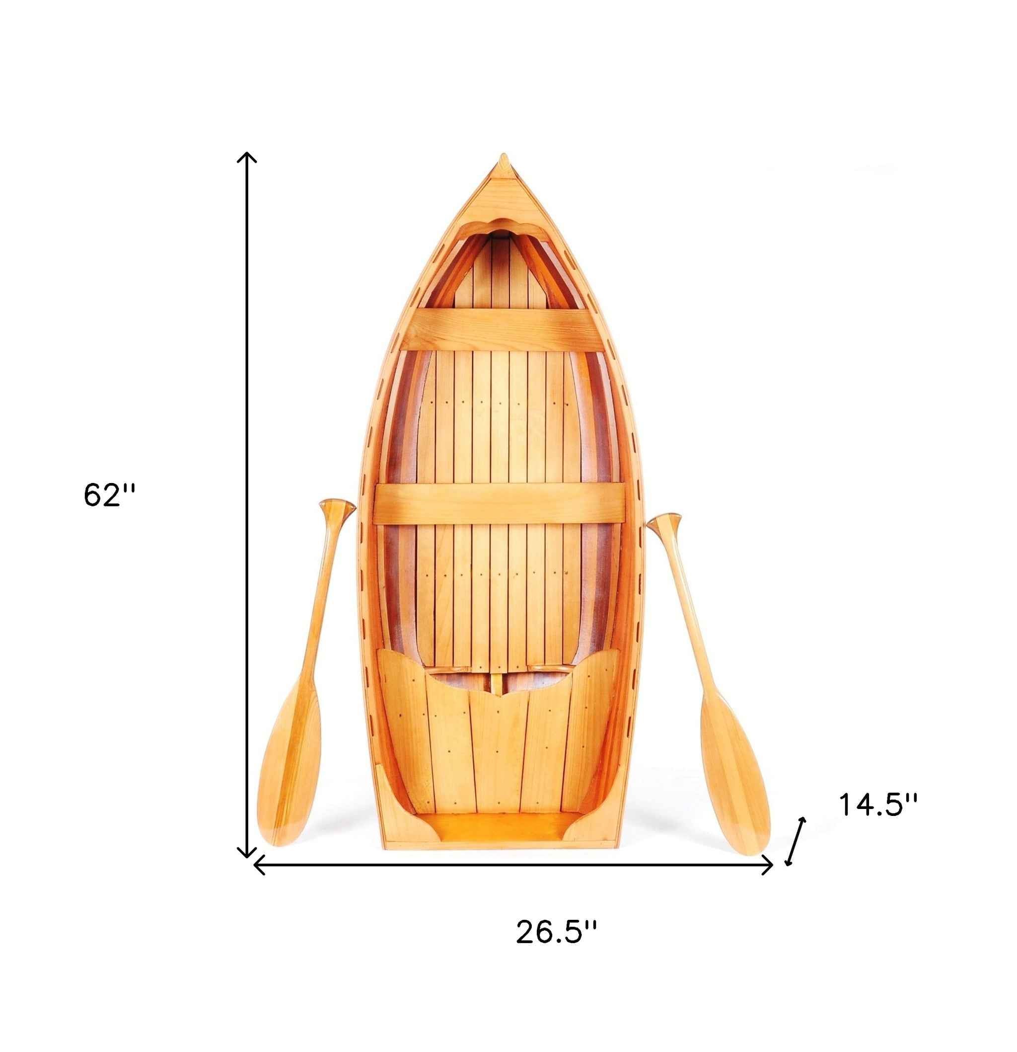 26.5" X 62" X 14.5" Whitehall Dinghy 5Foot Display