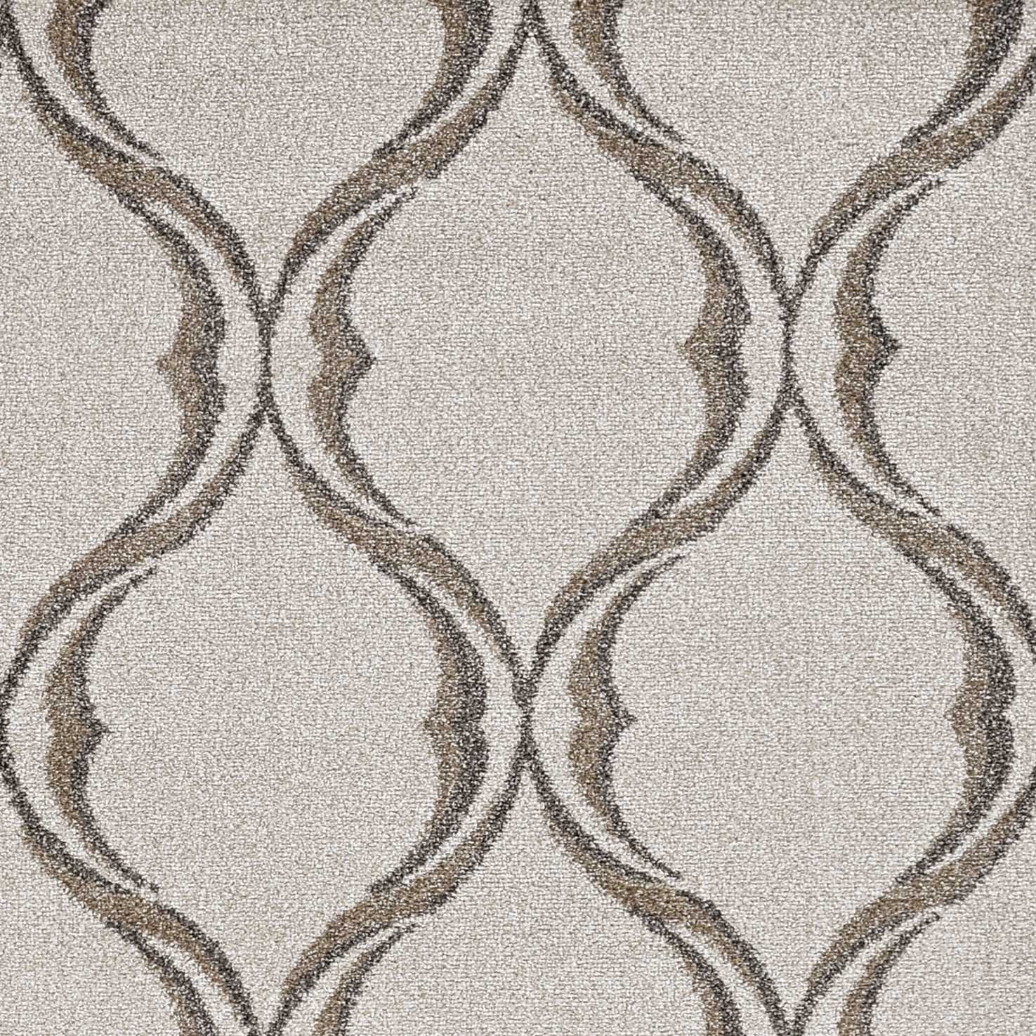 2' X 3' Sand Wavy Line Pattern Accent Rug - Home & Garden
