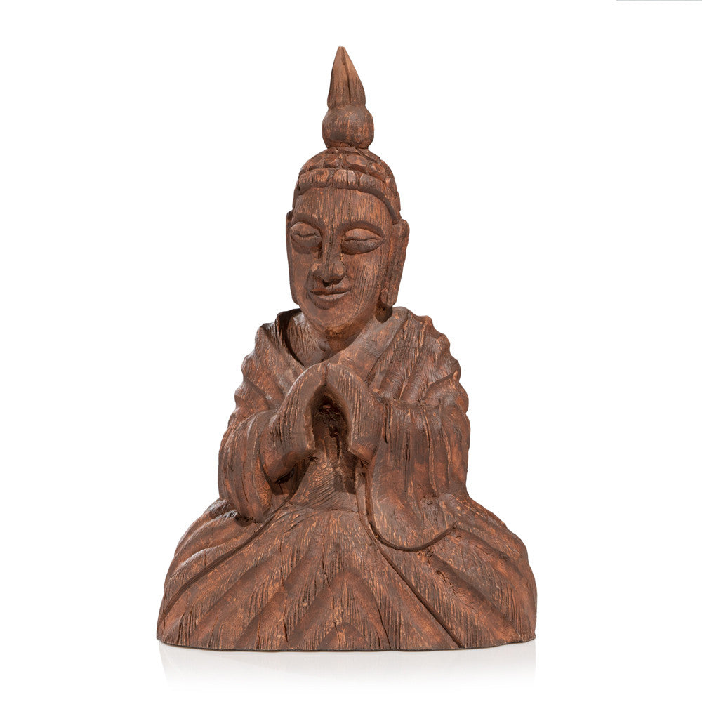 13" X 4" Brown Wood Wall Decor - Home & Garden