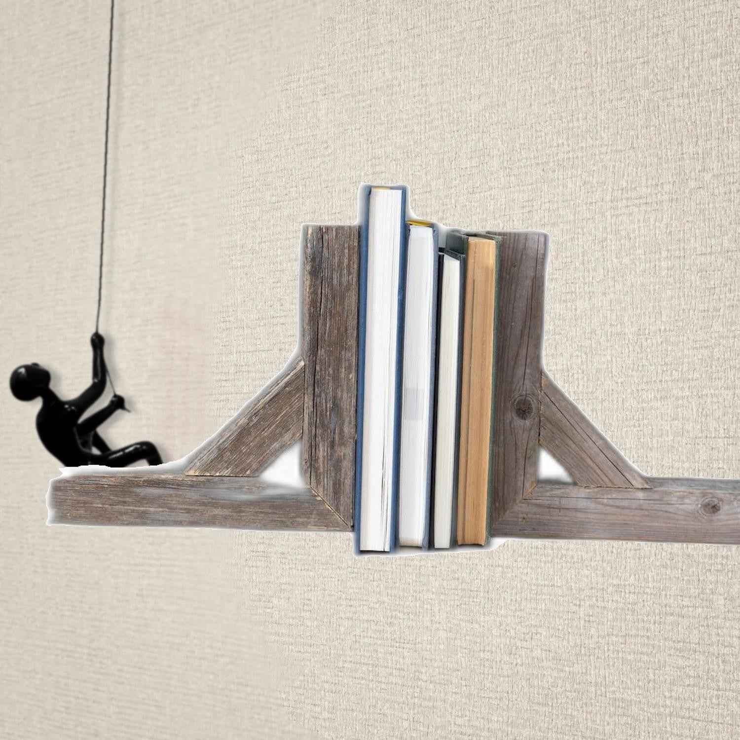 Set Of Two Natural Weathered Gray Corbels