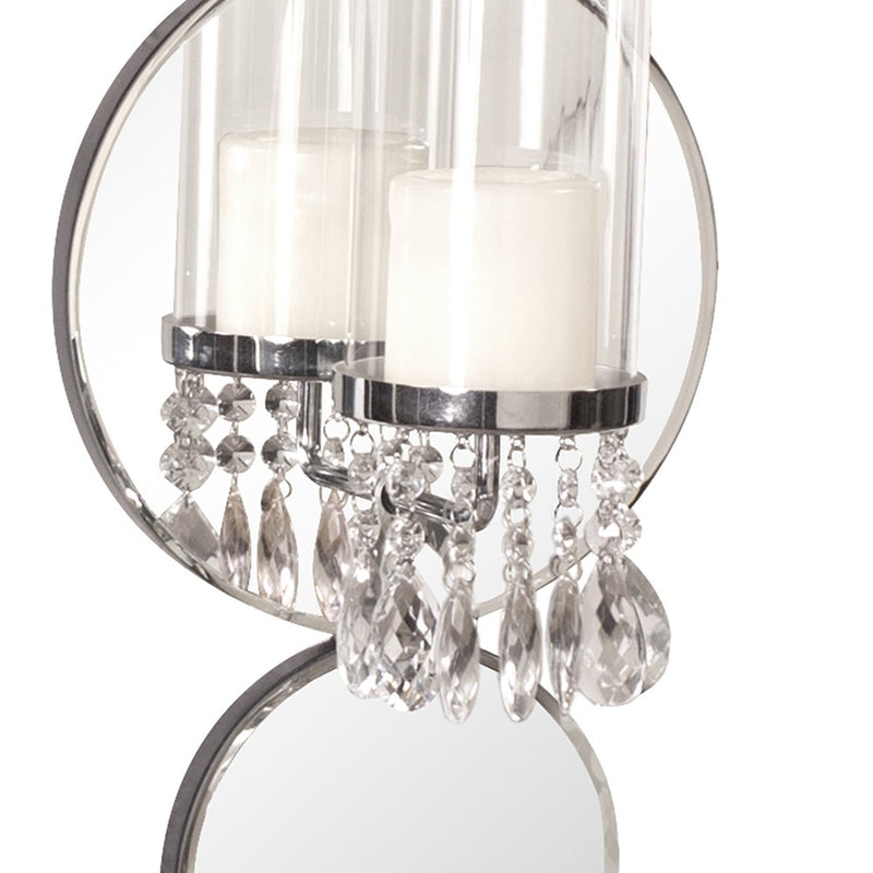 Modern Bling Mirrored Wall Sconce