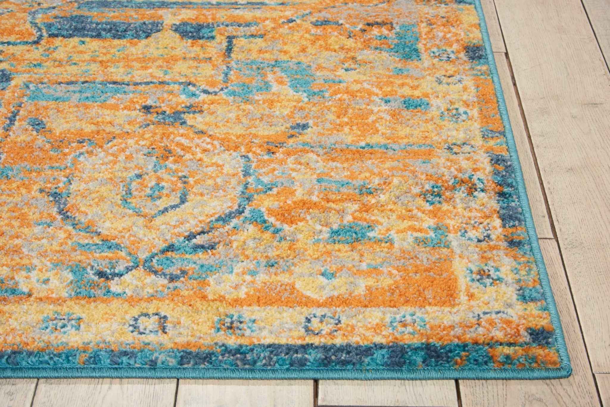 4' X 6' Sunset Power Loom Area Rug