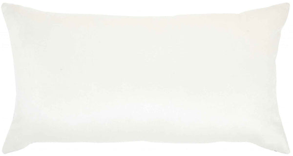 Blue Abstract Lumbar Pillow