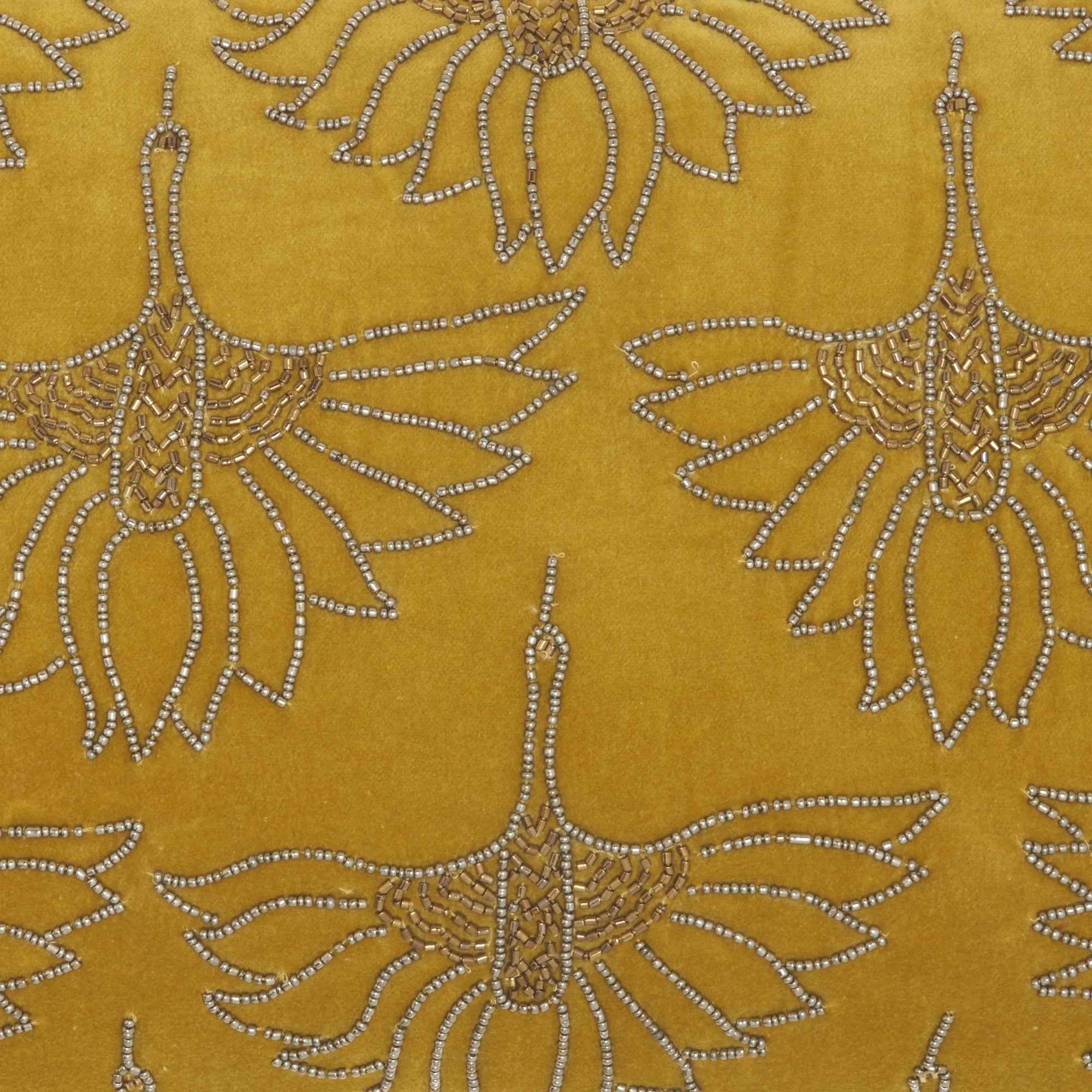 Brilliant Gold Lumbar Pillow