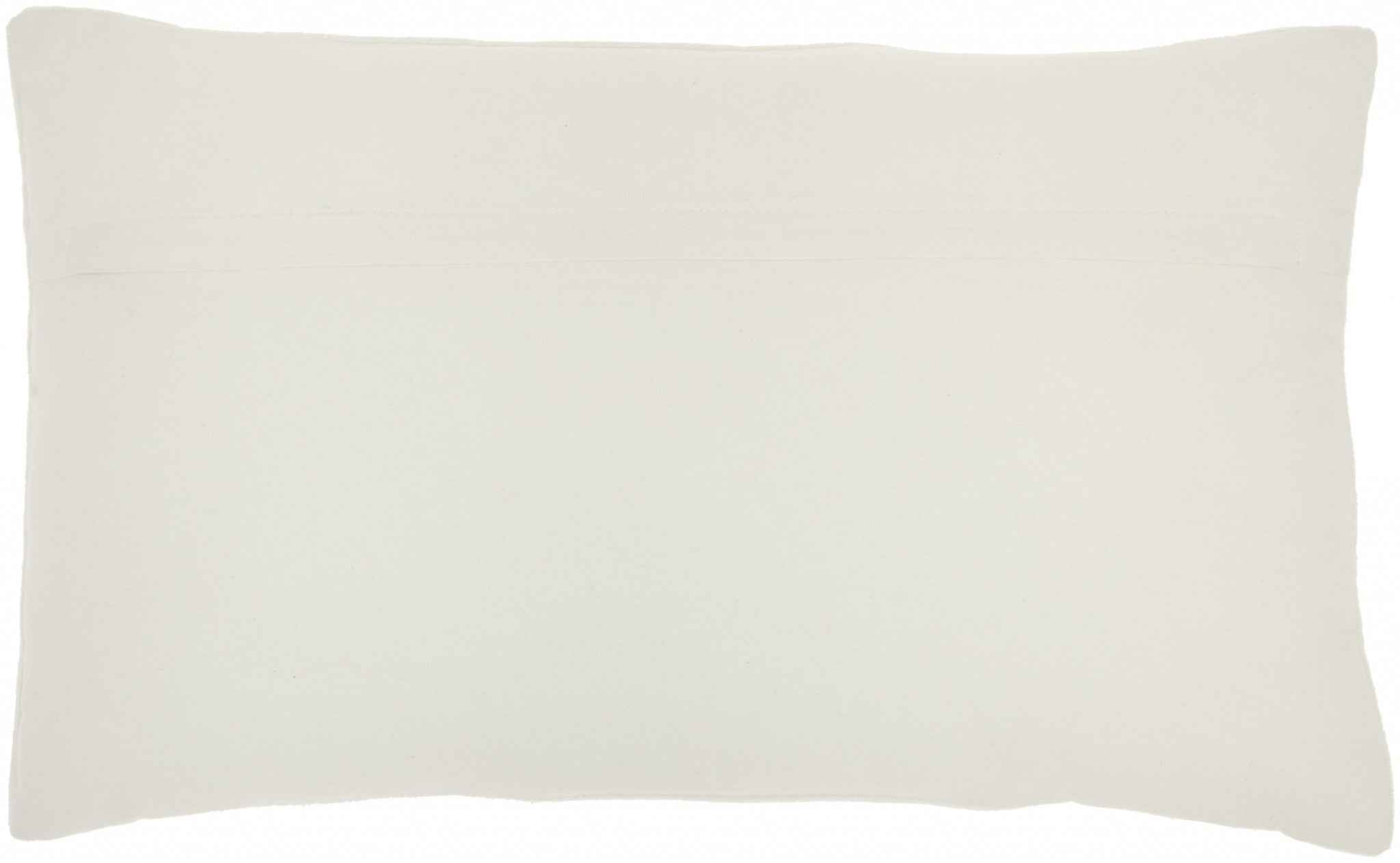 Brilliant Ivory Lumbar Pillow