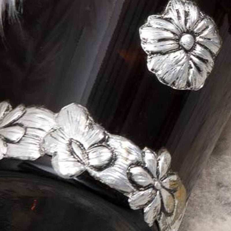 2’ X 8’ Gray Distressed Medallion Runner Rug