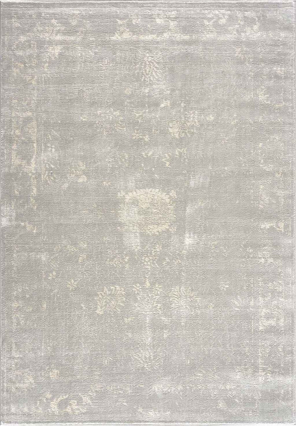 4’ X 6’ Modern Gray Distressed Area Rug