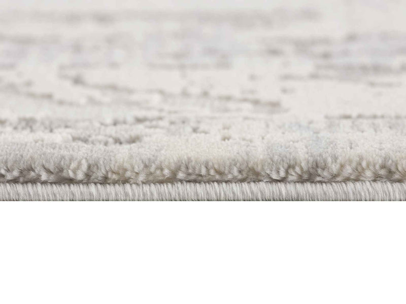 3' X 5' Gray Abstract Dhurrie Area Rug