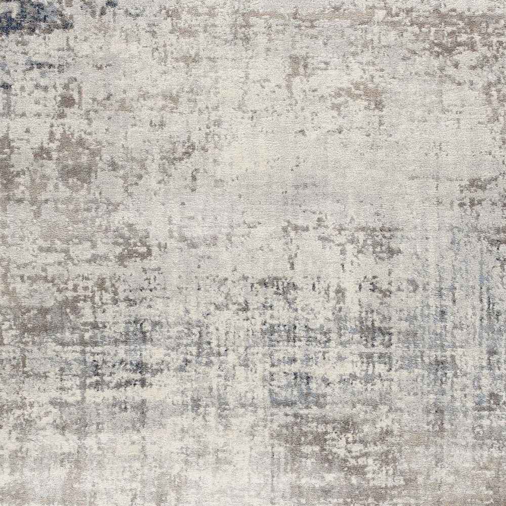 2’ X 5’ Navy Blue Distressed Striations Area Rug