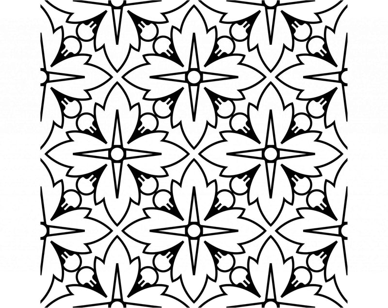 8" X 8" Black And White Silo Peel And Stick Removable Tiles