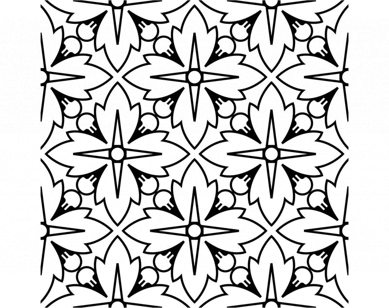 5" X 5" Black And White Silo Peel And Stick Removable Tiles