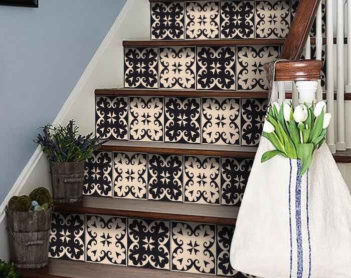 4" X 4" The Sheep Peel And Stick Removable Tiles