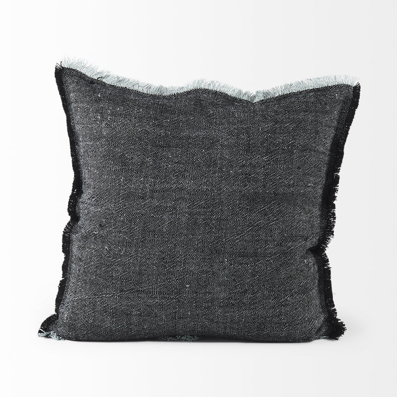 20" Gray Linen Throw Pillow Cover - Home Decor