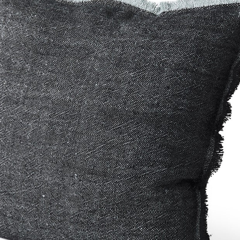 20" Gray Linen Throw Pillow Cover - Home Decor